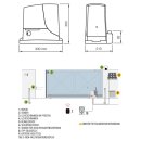 Set Schiebetorantrieb Robus HS 500 - HighSpeed
