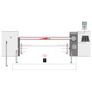 Solar-Set mit RAL 7016 Schranke MBAR (15Watt)  mit...