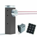 Solar-Set mit RAL 7015 Schranke MBAR (30Watt)  mit...