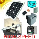 Solar-Set NICE HIGH-Speed Unterflurantrieb LFAB 24V bis...