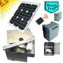Solar-Set NICE Unterflurantrieb BFAB 24V bis 5,0m...