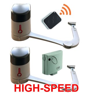 Hyke High-Speed Knickarm-Drehtorantrieb 2-flügelig