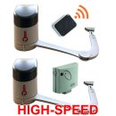 Hyke High-Speed Knickarm-Drehtorantrieb 2-flügelig